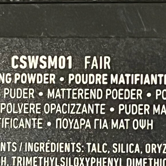 NEW NYX Can't Stop Won't Stop Mattifying Pressed Powder, FAIR - Picture 6 of 6